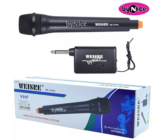 WEISRE Wireless Microphone HS DM3308A